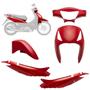 Imagem de Kit Carenagem Peças Plásticas Conjunto Pro Tork Moto Honda Biz 125 2006 A 2010