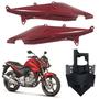 Imagem de Kit Carenagem Rabeta Lateral Traseira Completa Vermelho Pimenta Perolizado Honda Cb300r 2013