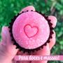 Imagem de Kit Carimbo de Brigadeiro Doces Letras Fofas Docinhos Números Essenciais Coração Estrela