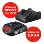 Imagem de Kit Carregador 18V GAL18V-20 BIVOLT + 2 Baterias de Lítio 18V 2.0Ah - Bosch