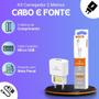 Imagem de Kit Carregador 2 metros compatível com Asus Zenfone 4 Selfie - Cabo Micro USB V8 e Fonte
