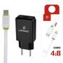 Imagem de Kit Carregador 2 Metros Turbo compatível com Motorola One Zoom Cabo USB C e Fonte