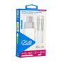 Imagem de Kit Carregador 20W e Cabo C p/ Lightning Branco I2GO - I2GO