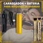 Imagem de Kit Carregador + Bateria Para Máquina De Barbear Dragão Buda