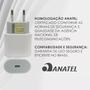 Imagem de Kit Carregador Para Celular Ios Cabo Lightning 1m  Fonte Tipoc 25w Turbo LE357