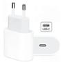 Imagem de Kit Carregador Turbo 20W USB-C e cabo mais fone de ouvido lightning compatível iPhone 6 7 8 11 12 13 Max X XR XS