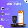 Imagem de Kit Carregador Turbo compatível com Infinix Smart 6 - Cabo Micro USB V8 e Fonte