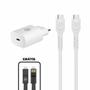 Imagem de Kit Carregador Turbo Tipo C + Cabo Dual Shock Tipo C / Tipo C + Cabo Slim 3 em 1 - Gshield