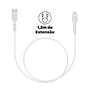 Imagem de Kit Carregador Turbo Triplo Branco + Cabo Dual Shock Type C Branco - Gshield