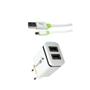 Imagem de Kit Carregador Ultra Rápido Com portas 2 USB A 18w 4.A  Cabo USB Tipo C