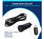 Imagem de Kit Carregador Veicular Turbo Iphone Usb 12v Turbo   Cabo