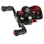 Imagem de Kit Carretilha Cmik 19 Rolamentos Vara Daiwa  Strikeforce 8-17lbs 1,68m Linha e 2 Iscas Artificiais