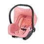 Imagem de  Kit Carrinho e Bebê Conforto Solare 0 a 15kg Rosa Coroa Tutti Baby