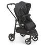 Imagem de Kit Carrinho Olympus New Black Com Bebê Conforto E Base