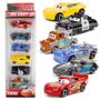 Imagem de Kit Carrinhos Carros Mc Queen 6 Peças Miniatura Die Cast