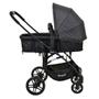 Imagem de Kit Carro Convert Dark Grey com Bebê Conforto Preto e Base