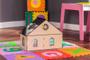 Imagem de Kit Casa Bonecas E 20 Moveis Para Decoração Lily Crem Darama
