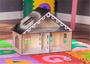 Imagem de Kit casa de bonecas com 20 moveis para mini bonecas compatível com lol e polly mod. lily crem - darama
