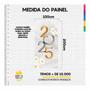 Imagem de Kit Casado Ano Novo 3D Painel Redondo + Trio Cilindro + 2