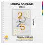 Imagem de Kit Casado Ano Novo Painel Redondo +Trio Cilindro + 2