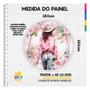 Imagem de Kit Casado Boiadeira Painel Redondo Trio Capas Cilindro