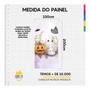 Imagem de Kit Casado Halloween Painel Redondo Trio Capas Cilindro 2