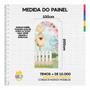 Imagem de Kit Casado Jardim Painel Redondo Trio Capas Cilindro Romano
