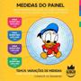 Imagem de Kit Casado Pato Donald Painel Redondo Trio Capas Cilindro