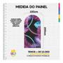 Imagem de Kit Casado Revoada Painel Redondo Trio Capas Cilindro Romano