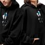 Imagem de Kit Casal Blusas Com Capuz Bolso Canguru Moletons Combinando