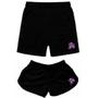 Imagem de Kit Casal Moda Praia Short Tactel  Bermudas Combinando Estampas Variadas Fitness