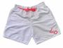 Imagem de Kit Casal Short Bermuda Moda Praia Tactel Love Relaxado