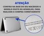 Imagem de Kit Case Compatível Com Macbook New Air 15.3 A2941 A3114 A3241 Com Chip M2 M3 M4 Capa Neoprene