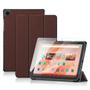 Imagem de Kit Case Couro + Vidro Para Para Tablet Amazon Fire Hd10 13º