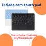 Imagem de Kit Case Giratória p/ Tablet A9 Plus + Teclado Bluetooth + Película