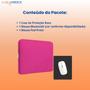 Imagem de Kit Case Luva Notebook Acer Aspire 3 15,6 Polegadas + mouse + mouse pad Rosa Pink