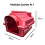 Imagem de Kit Casinha P/ Dog Cat N1 E Mordedor Interativo Pet Galinha