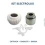 Imagem de Kit catraca com mola + engaste + garra acoplamento lavadoras Electrolux