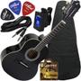 Imagem de Kit Cavaquinho Cs14 Ep Giannini Elétrico Tampo Linden Eq Passivo Com Capa + Multi Acessórios