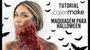 Imagem de Kit Cenográfico Maquiagem Terror Halloween Color Make