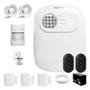 Imagem de Kit Central Alarme Residencial ANM 24 NET Intelbras, Sensor de presença IVP 1000 PET sem fio, 3 Sensores de janela XAS 4010, 2 controles