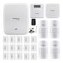 Imagem de Kit Central Amt 8000 Wifi 19 Sensores Sem Fio E Modulo Xag