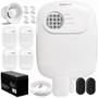 Imagem de Kit Central de Alarme ANM 24 NET Intelbras + 1 Sensor XAS 4010 Smart + 4 Sensor IVP 2000 SF + Bateria + Sirenes + Cabo