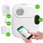 Imagem de Kit Central de Alarme ANM 24 NET Intelbras + 4 Sensor XAS 4010 Smart + 2 Sensor IVP 3000 CF Alcance de 12mts