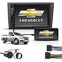 Imagem de Kit Central Multimidia 2 Din Mp5 Bluetooth Espelhamento Gm Chevrolet Montana