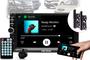 Imagem de Kit Central Multimídia 2 Din Som Pra Carro Mp5 Automotivo Touch Screen 7 Polegadas Com Espelhamento Via Usb Bluetooth + Moldura Etios Hilux Sw4 Câmera