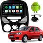 Imagem de Kit Central Multimidia Android 7 Pol Siena 2002 03 04 05 06 07 08 09 10 11 12 13 2014 Preto Fosco