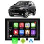 Imagem de Kit Central Multimidia Android Auto Carplay Captiva 2008 2009 2010 2011 A 2017 7" Voz Google Siri Tv