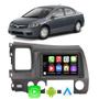 Imagem de Kit Central Multimidia Android Auto Carplay Civic 2007 2008 2009 2010 2011 7" Voz Google Siri Tv Gps