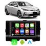 Imagem de Kit Central Multimidia Android-Auto/Carplay Corolla 2018 e 2019 7" Voz Google Siri Tv Bluetooth Gps